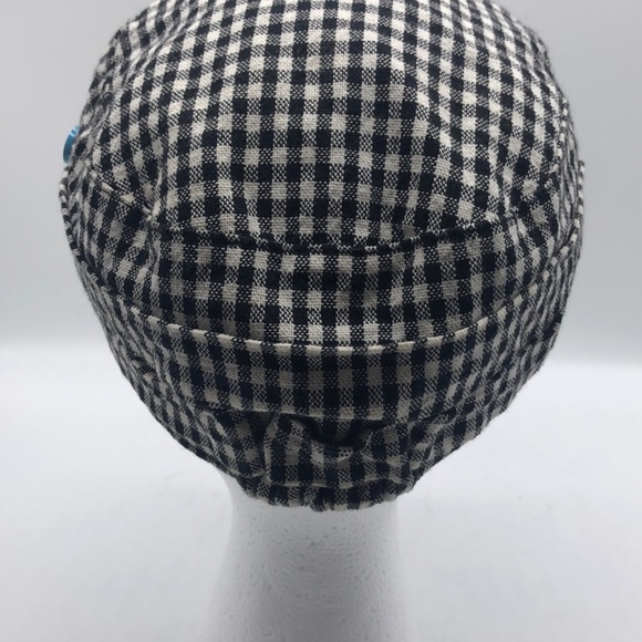 Roxy Checker Board Hat Black White - Picture 4 of 6